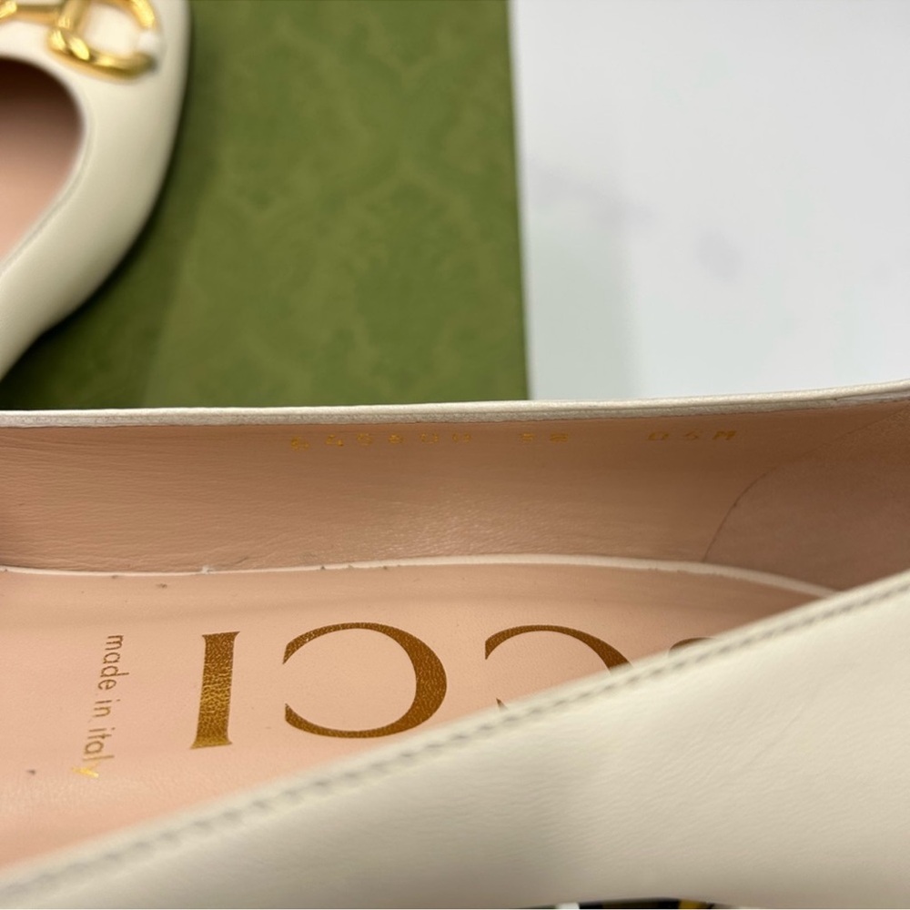 Gucci Women's Horsebit Ballet Flats . Size 38 (8 US) - Picture 3 of 6